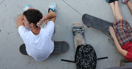 Adolescentes skaters - vida más allá de las redes sociales