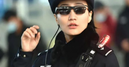 Gafas inteligentes policia china Twitter