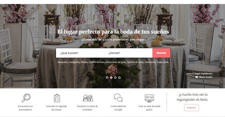 Opciones para hacer listas de bodas online