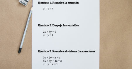 resolver ecuaciones de primer grado