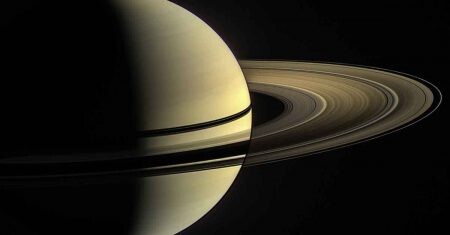 saturno, el sexto planeta del sistema solar