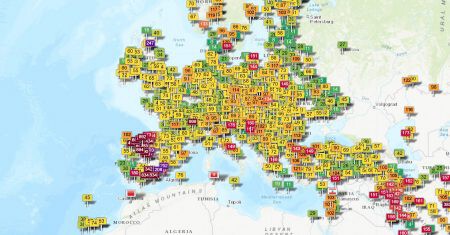 calima en España. Calidad del aire