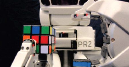 Los robots pueden resolver el cubo de rubik