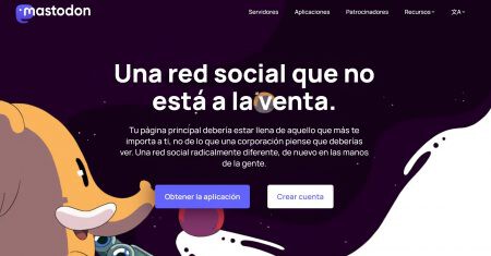 Abrir cuenta en Mastodon