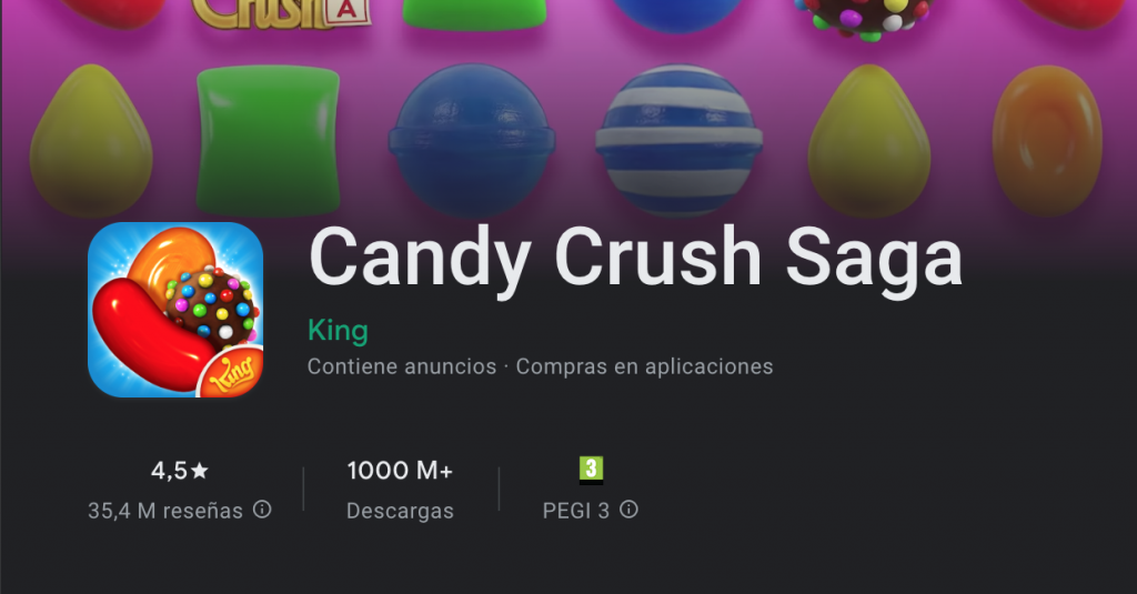 Mesh de Ideias  10 anos de Candy Crush Saga