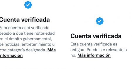 verificación de Twitter