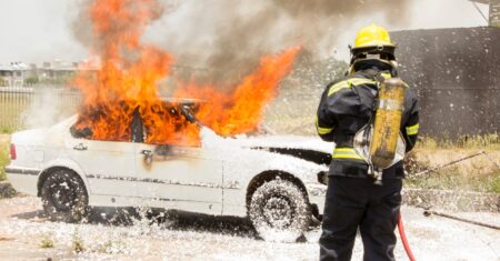 Cesar Sallén y su invento 100% orgánico para apagar incendios