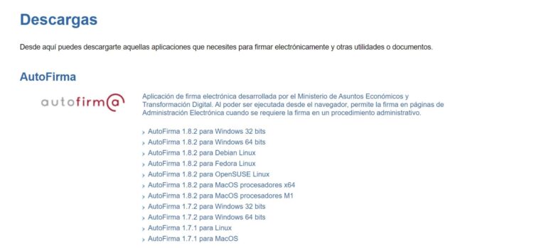 Cómo Descargar AutoFirma En Tu PC, Mac, Móvil Android O IPhone