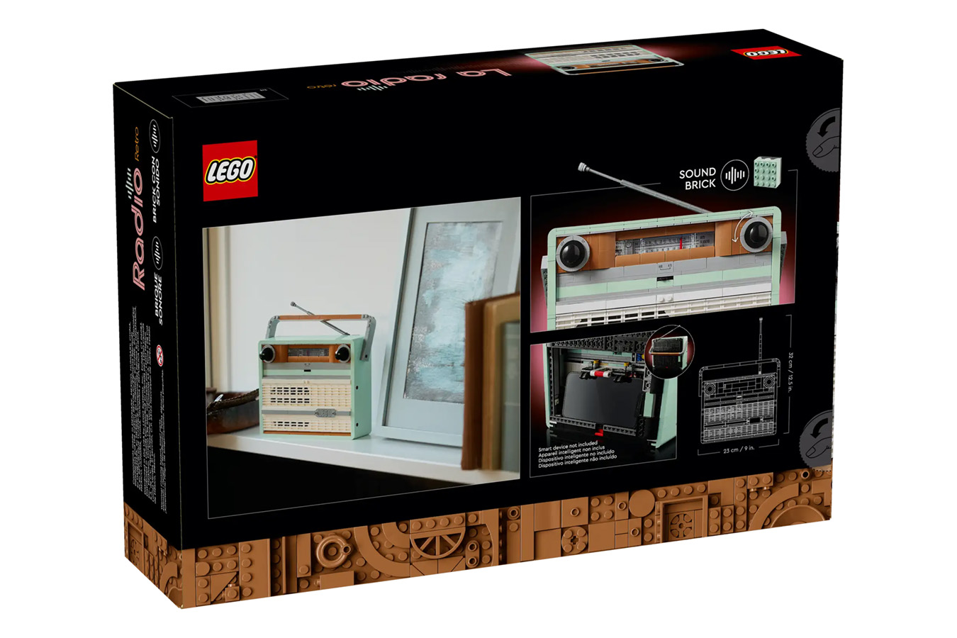 Radio retro Lego