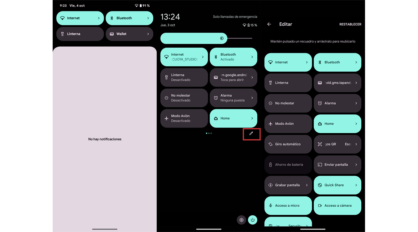 como personalizar movil android