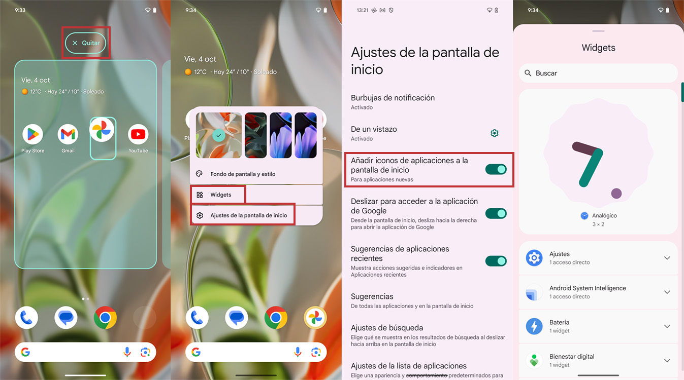 Personaliza tu movil android